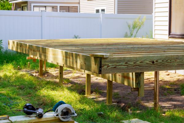 Cost of Elevated Deck Installation in Shawnee
