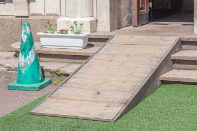 Handicap Ramp Construction