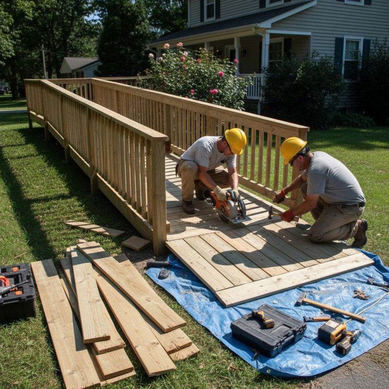 Handicap Ramp Installation