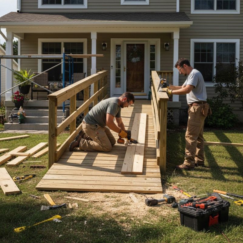 Handicap Ramp Installation